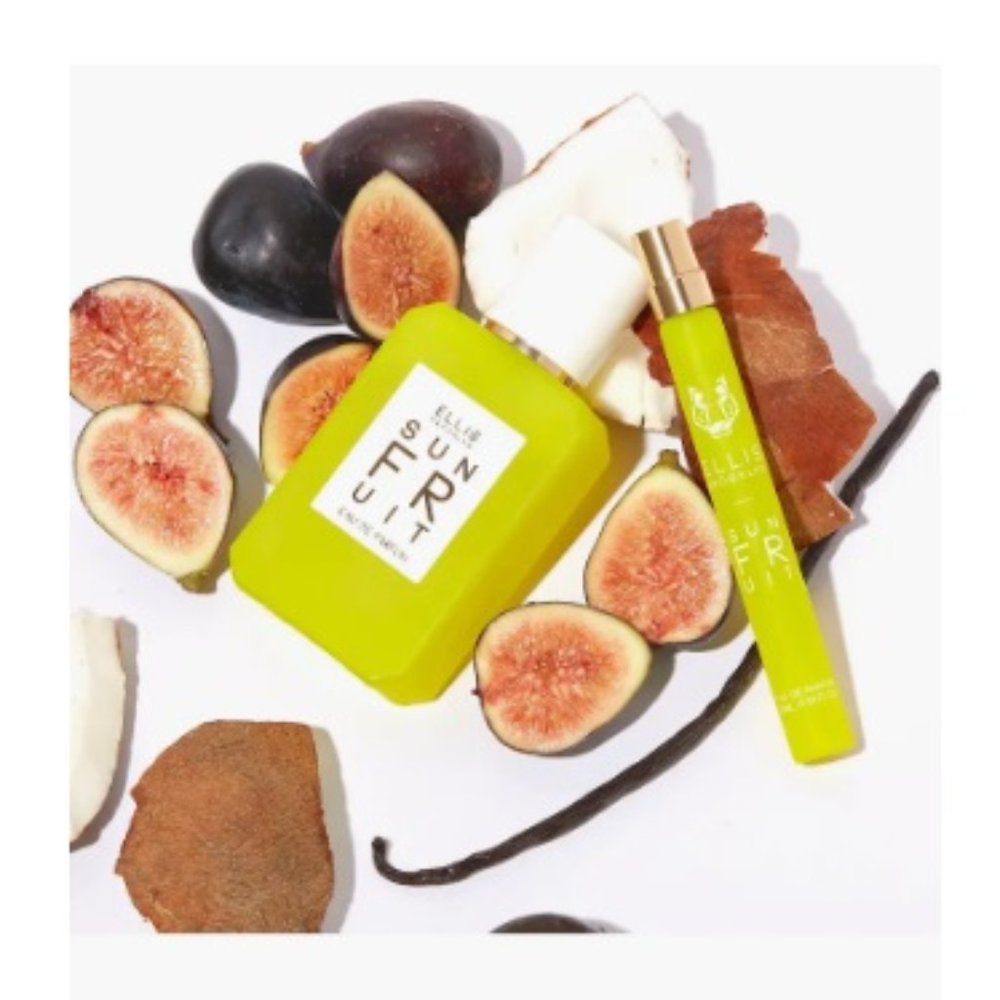 ELIS BROOKLYN Sun Fruit EDP Roller Fruity Floral Fig-Mini 5ml,0.17oz-BOXED-NEW - Picture 3 of 13